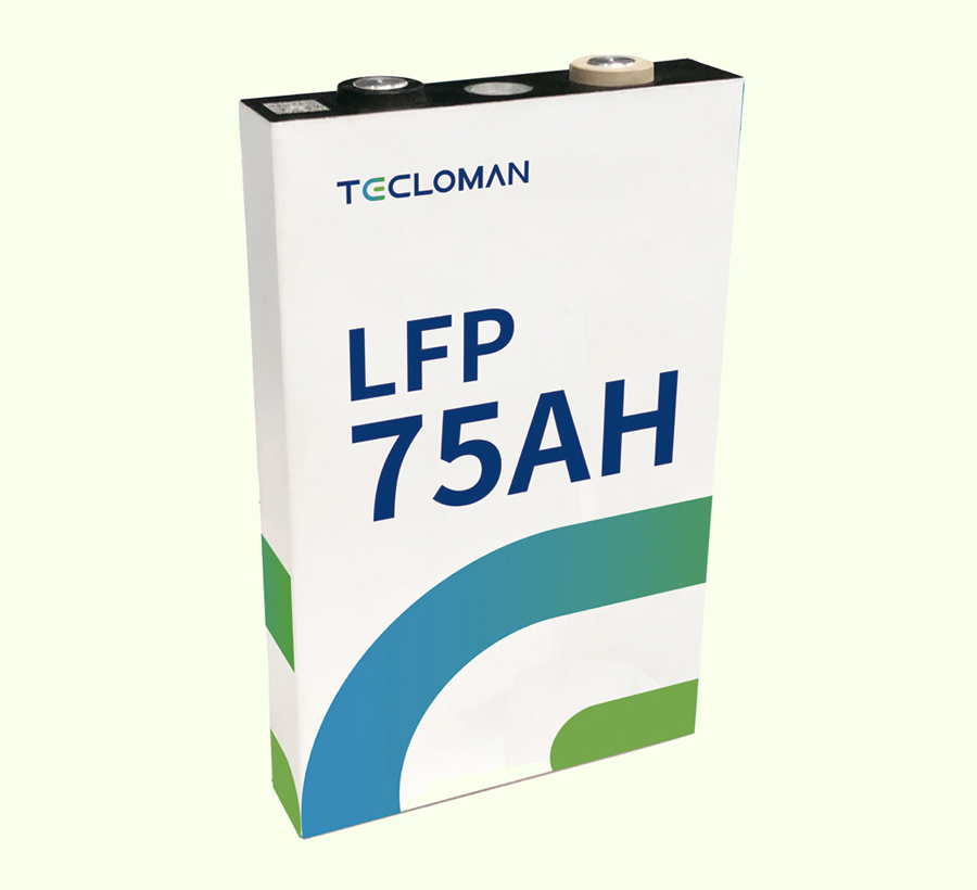 Lithium iron phosphate cell 3.2 V 75 Ah
