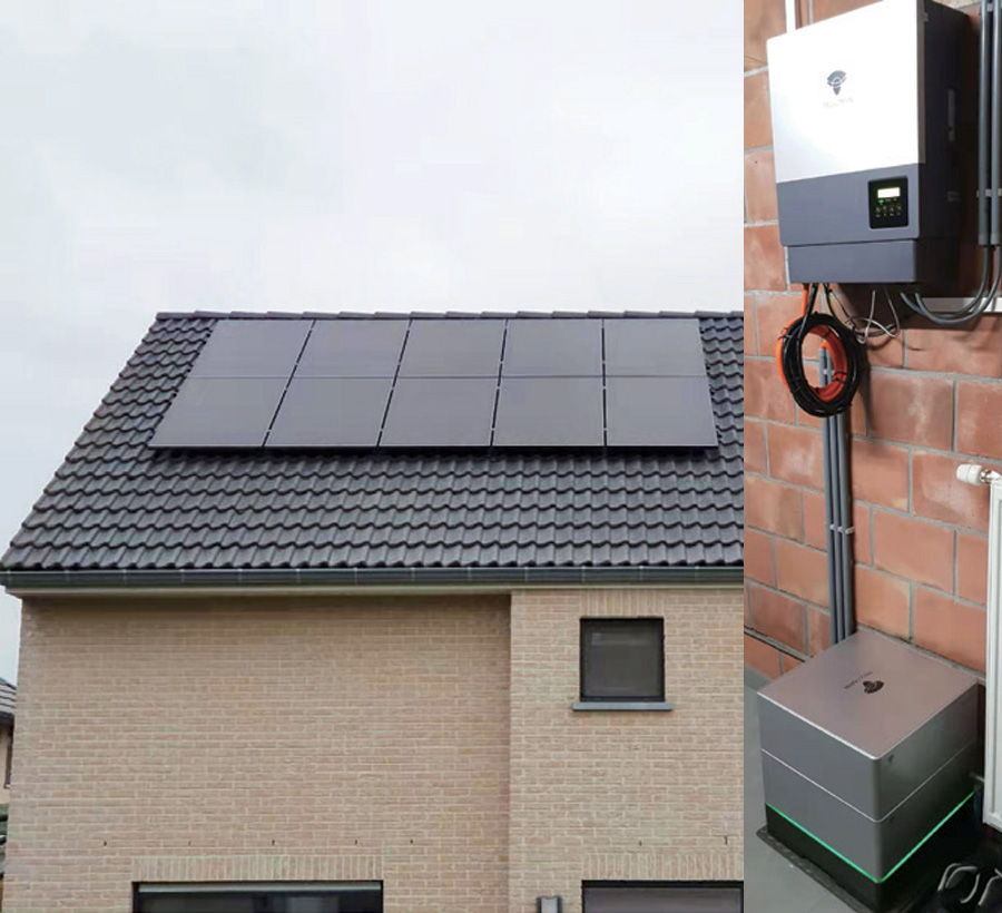 Hybrid home energy solution Bluesun