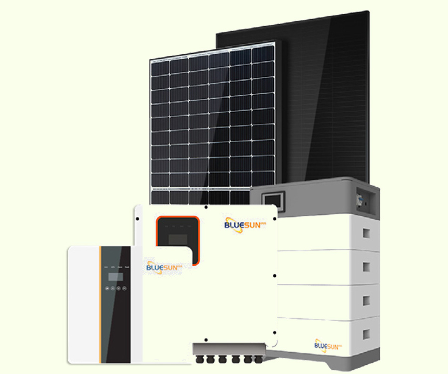 Hybrid energy system Bluesun